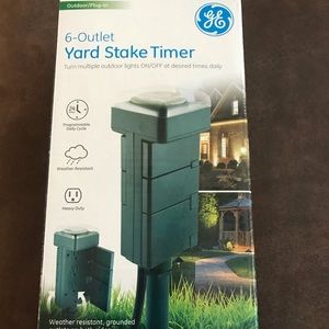 Brand new out door timer.